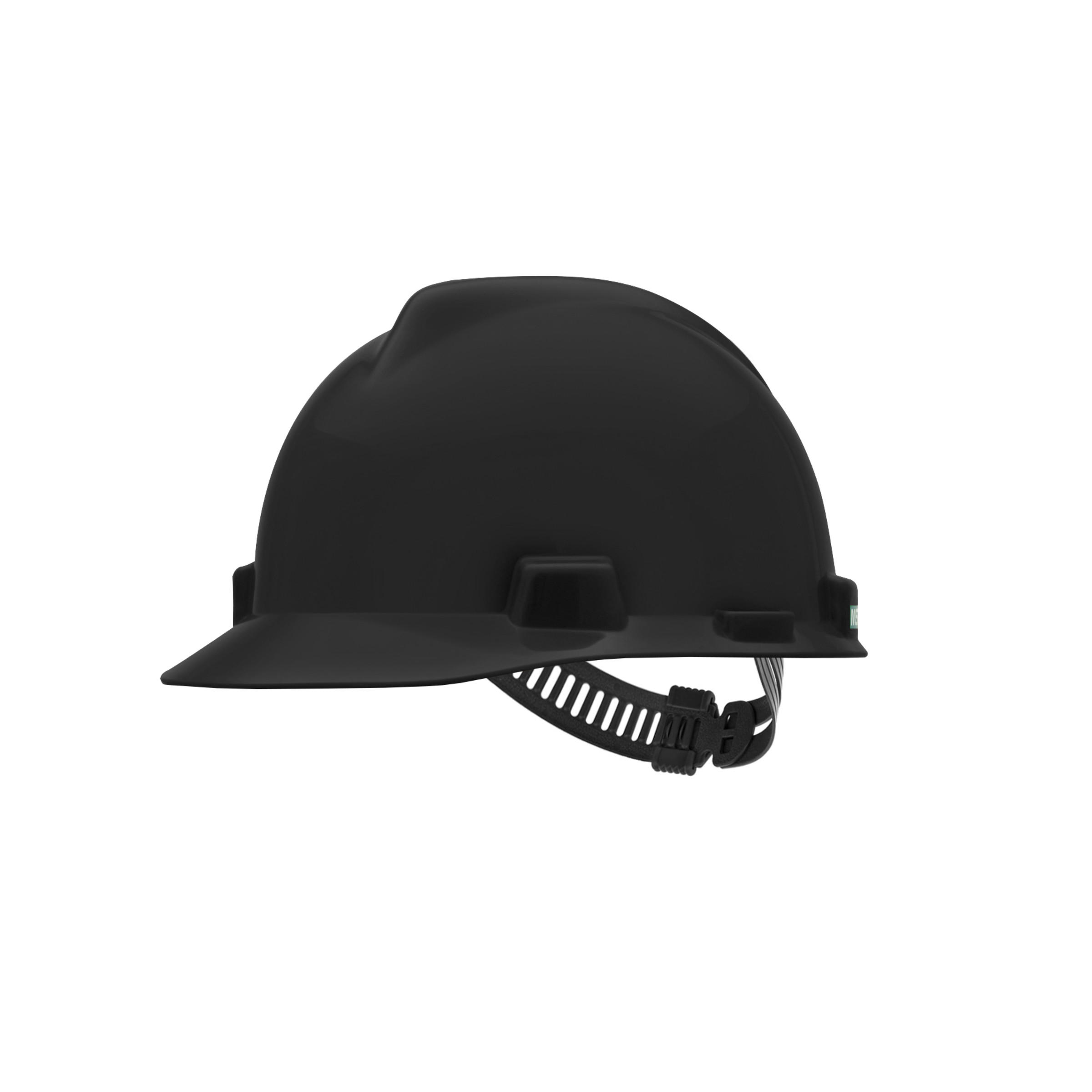 V-Gard Slotted Cap, Black, w/Staz-On Suspension